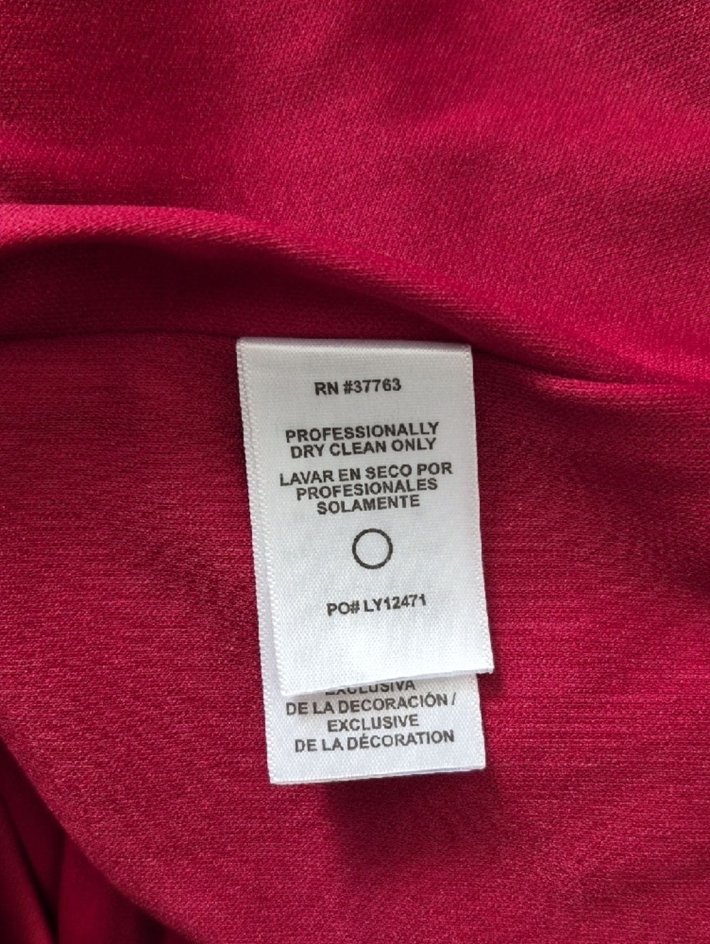 Classic Vixen Red Mini Midi Dress with Gold Tone Zipper. Wedding Guest. Size 8. - Picture 10 of 16